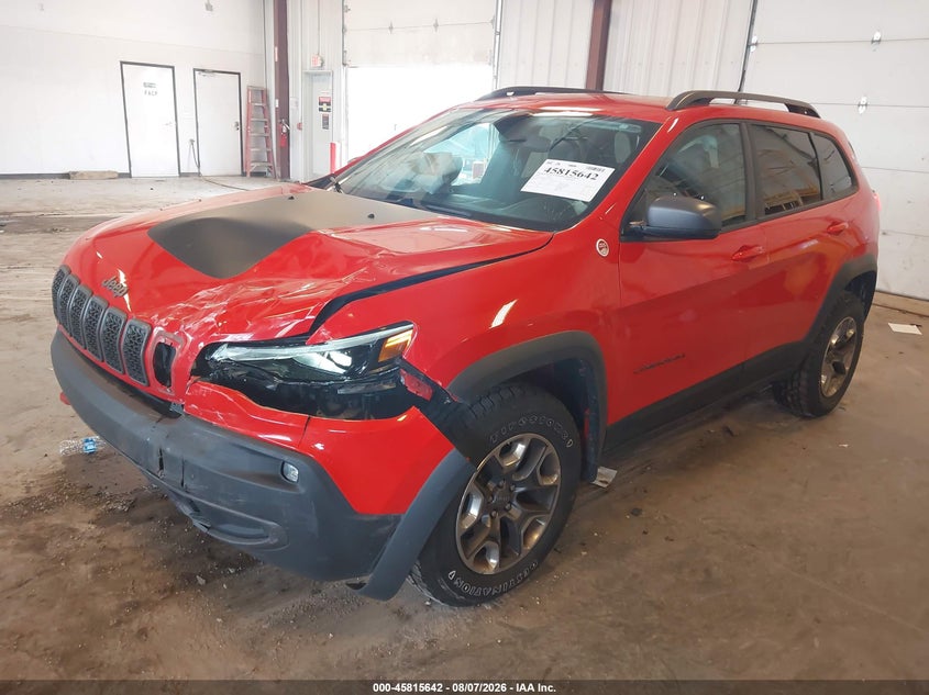 Vin: 1c4pjmbx6kd231025, lot: 46314523, jeep cherokee trailhawk 4x4 20192