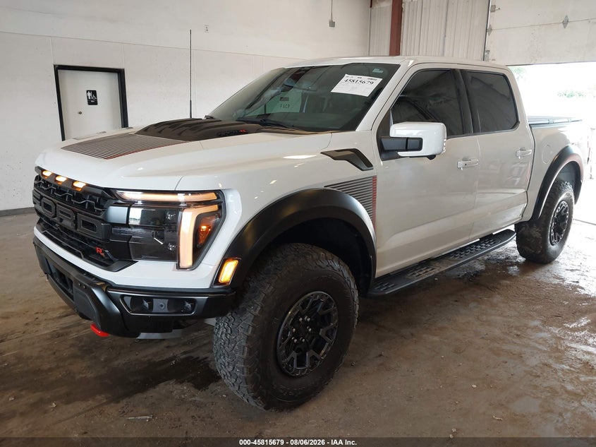 Vin: 1ftfw1rj0sfa73959, lot: 46314560, ford f-150 raptor 20252