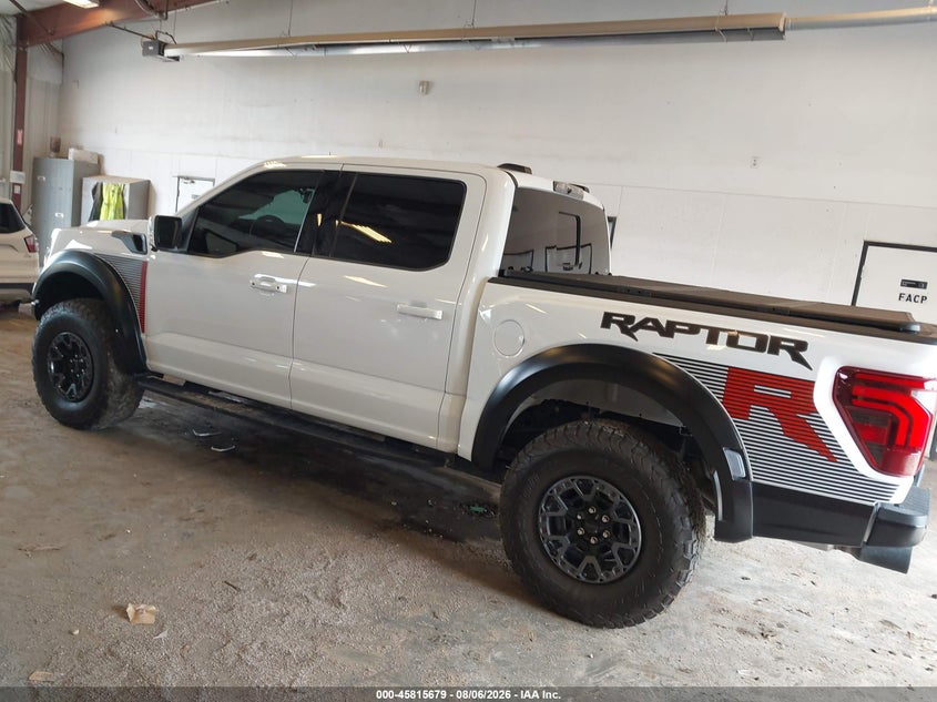 Vin: 1ftfw1rj0sfa73959, lot: 46314560, ford f-150 raptor 20253