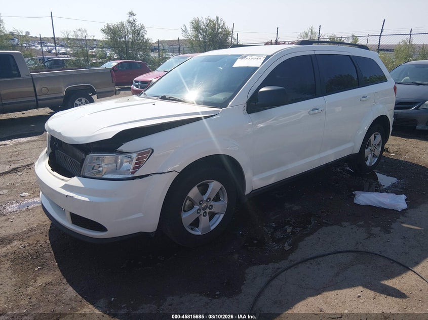 2016 DODGE JOURNEY SPORT UTILITY VEHICLE 2.4L I-4 DOHC, VVT, 173HP