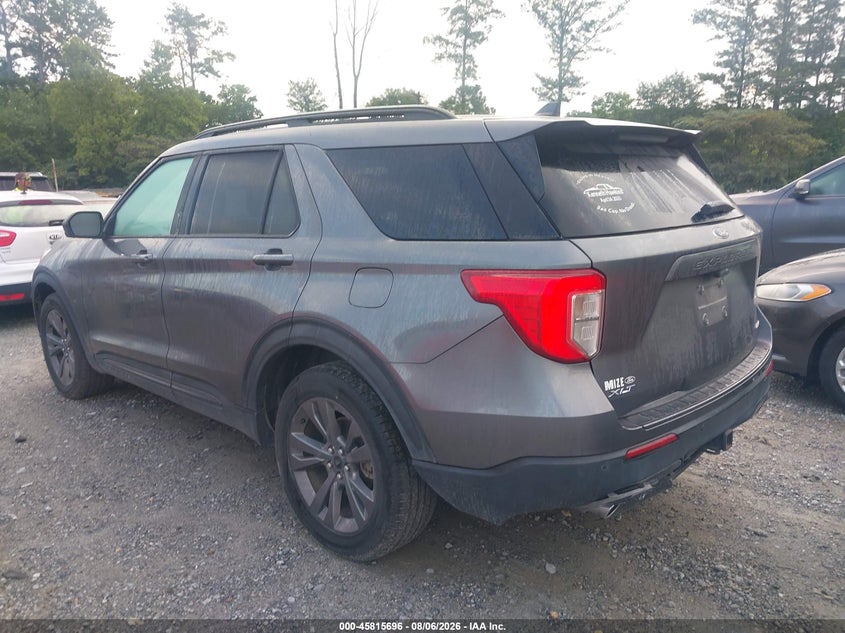 Vin: 1fmsk8dhxmgb01265, lot: 46314577, ford explorer xlt 20213