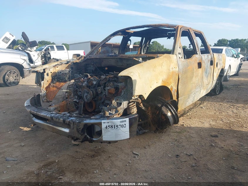 2008 Ford F-150, Total Burn, IAAI, VIN 1FTPW14V08FA02168 — photo 2