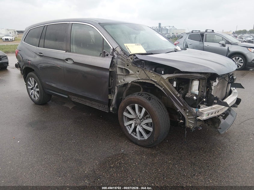 Vin: 5fnyf5h58nb010637, lot: 46314584, honda pilot 2wd ex-l 2022 img_1
