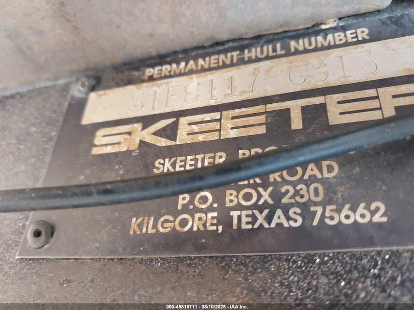 2013 SKEETER ZX20 BASS BOAT - zdjęcie 9