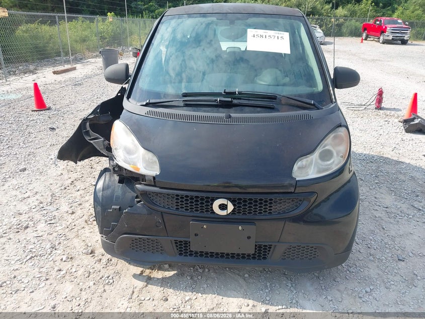 SMART FORTWO 2013 VIN WMEEJ3BA6DK627310