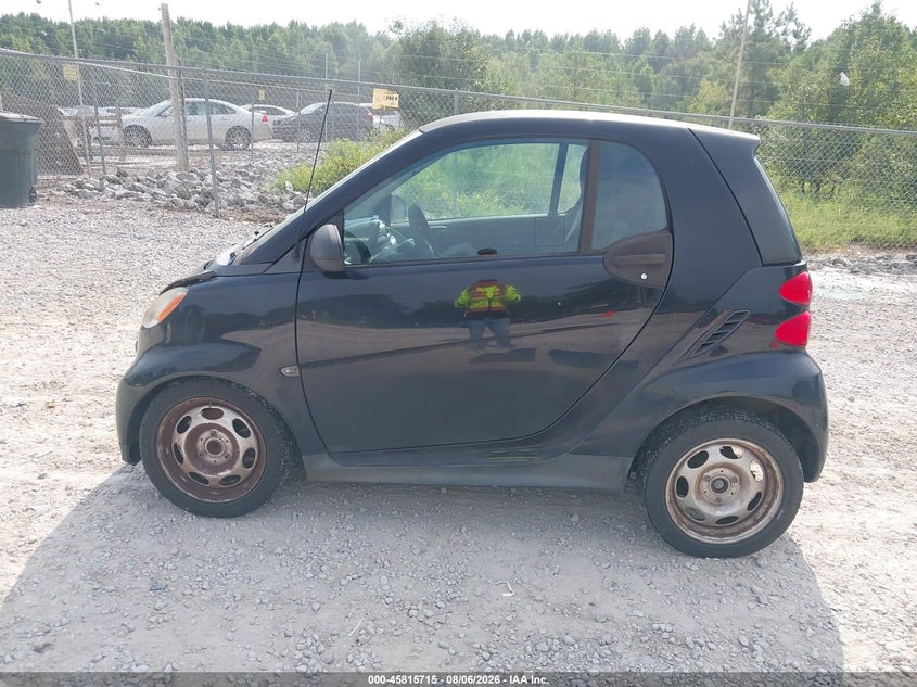 SMART FORTWO 2013 VIN WMEEJ3BA6DK627310