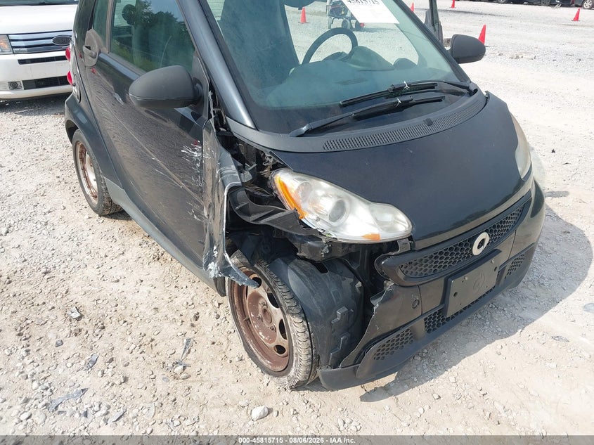 SMART FORTWO 2013 VIN WMEEJ3BA6DK627310