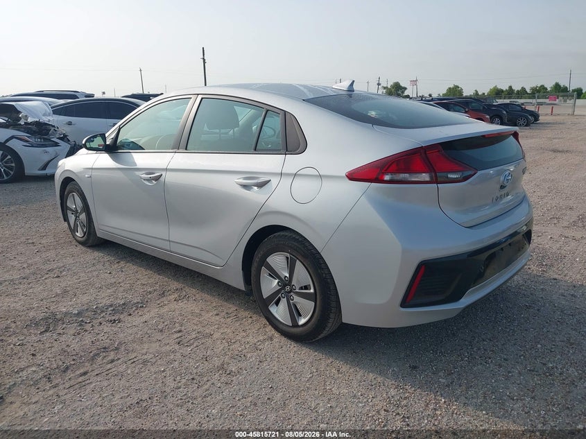 Vin: kmhc65lc1ju075696, lot: 46314602, hyundai ioniq hybrid blue 20183
