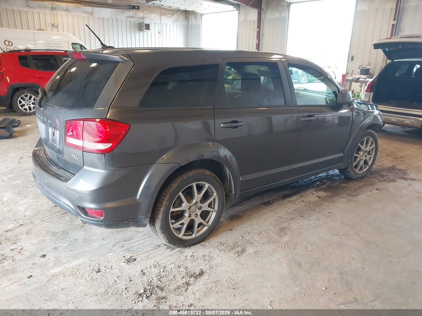 Vin: 3c4pdceg0ft654647, lot: 46314603, dodge journey r/t 20154