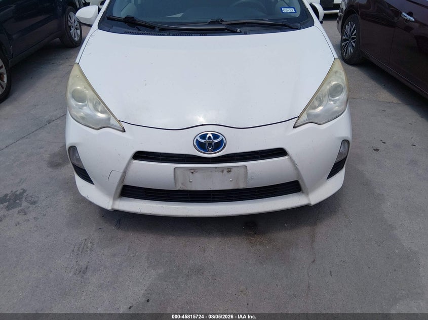 2012 TOYOTA PRIUS C auction photo 6