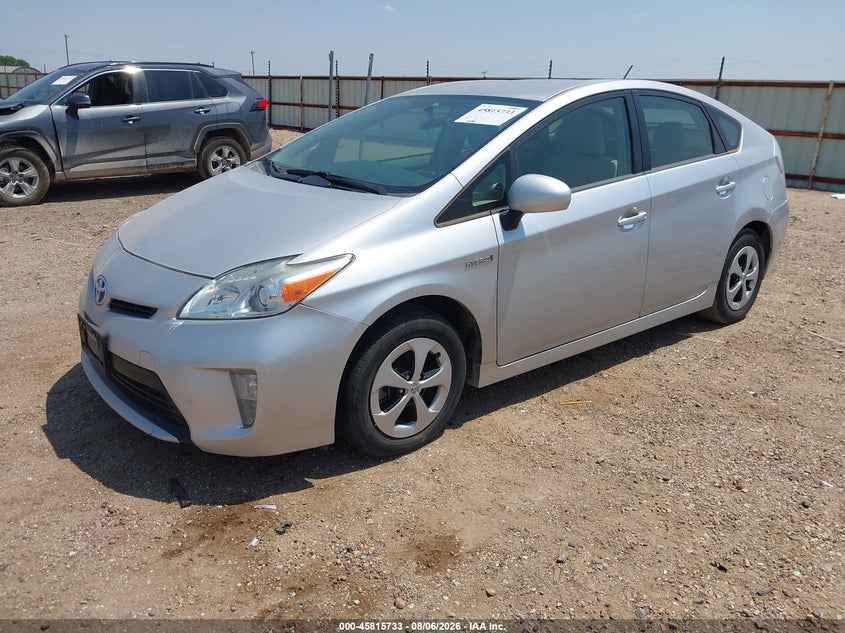 Vin: jtdkn3du2d1709344, lot: 46314614, toyota prius three 20132