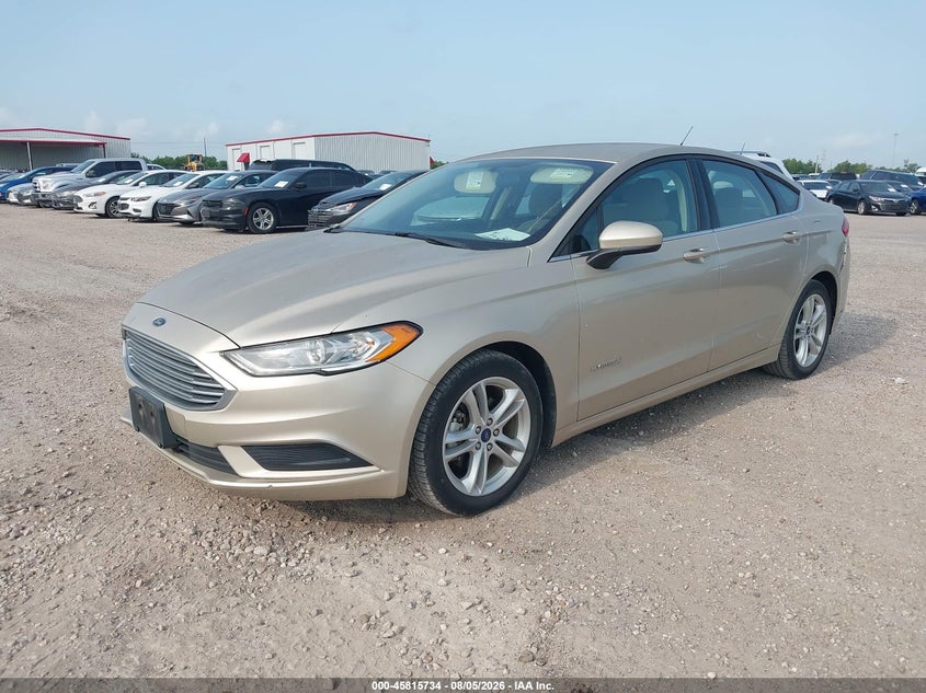 2018 Ford Fusion, Звичайний знос, IAAI, VIN 3FA6P0UU4JR100886 — фото 2