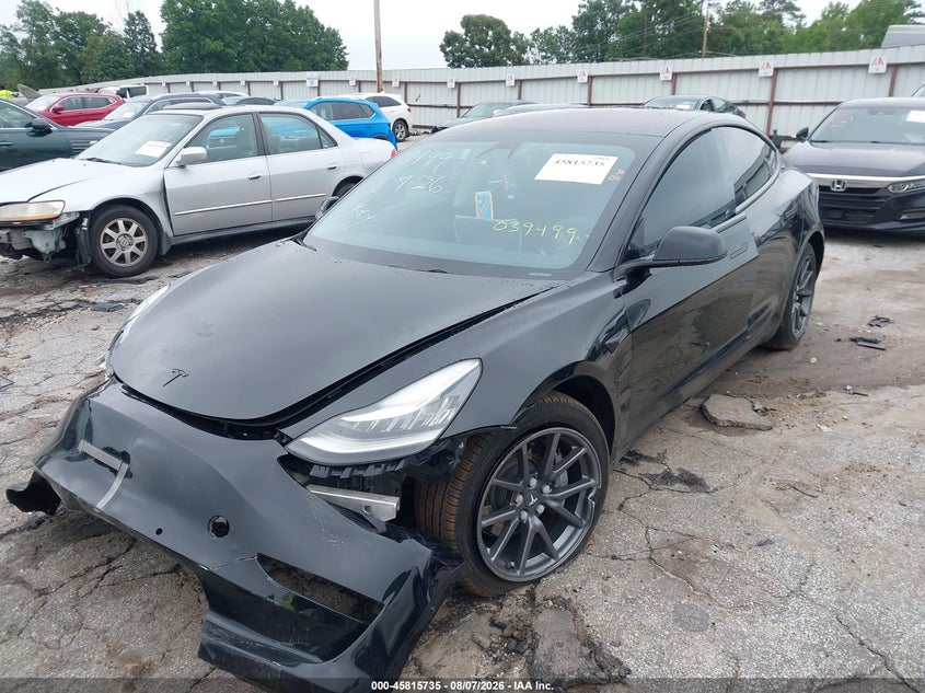 Vin: 5yj3e1ea0jf039499, lot: 46314616, tesla model 3 20182