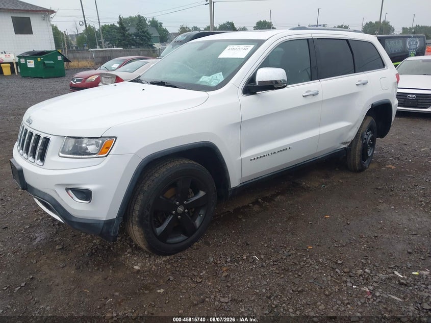 Vin: 1c4rjfbg9ec246567, lot: 46314621, jeep grand cherokee limited 20142