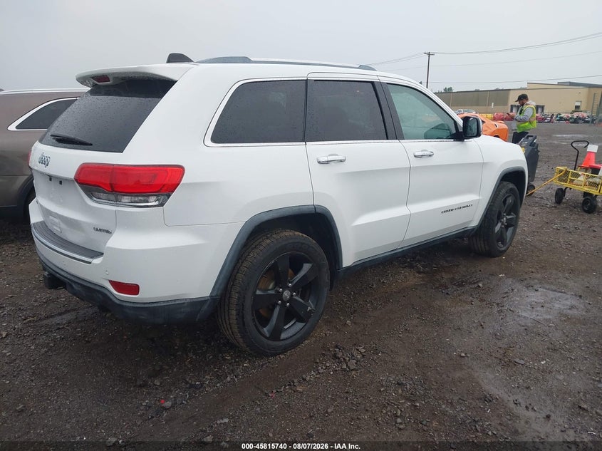 Vin: 1c4rjfbg9ec246567, lot: 46314621, jeep grand cherokee limited 20144