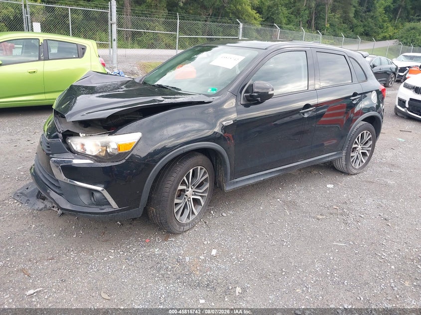 Vin: ja4ap3au0hz045329, lot: 46314623, mitsubishi outlander sport 2.0 es/2.0 le 20172