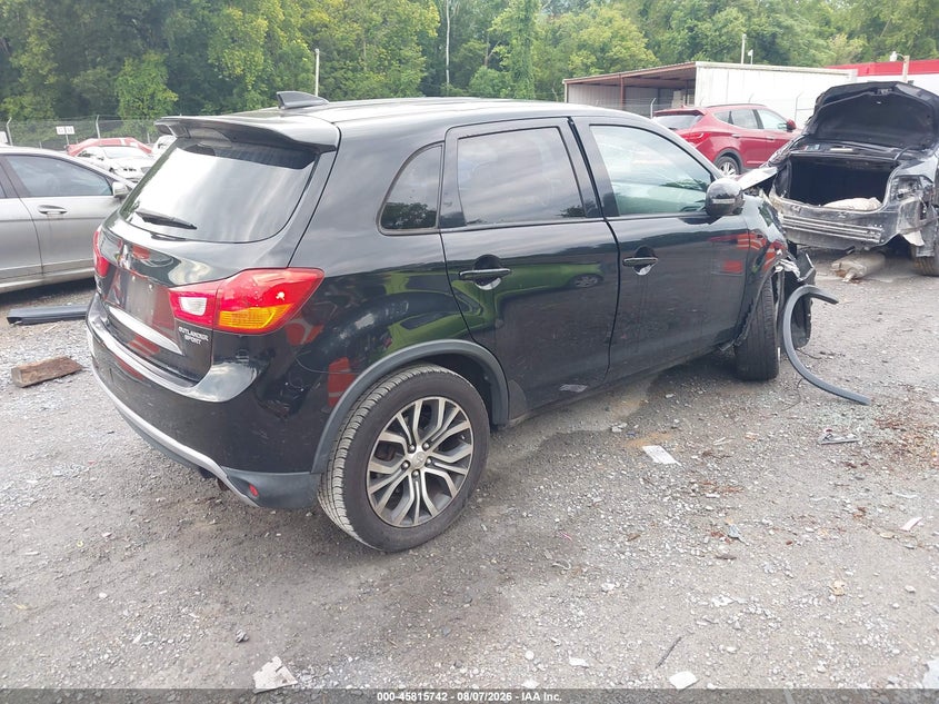 Vin: ja4ap3au0hz045329, lot: 46314623, mitsubishi outlander sport 2.0 es/2.0 le 20174