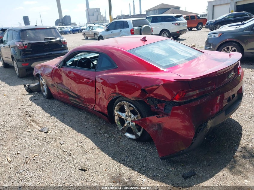 Vin: 2g1fb1e3xe9170126, lot: 46314645, chevrolet camaro 1lt 20143