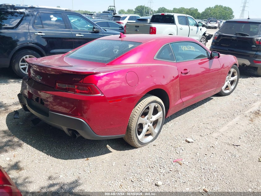 Vin: 2g1fb1e3xe9170126, lot: 46314645, chevrolet camaro 1lt 20144