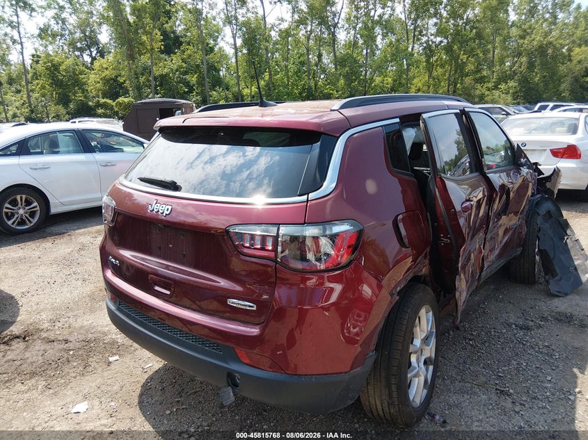 Vin: 3c4njdfb8nt207099, lot: 46314649, jeep compass latitude lux 4x4 20224