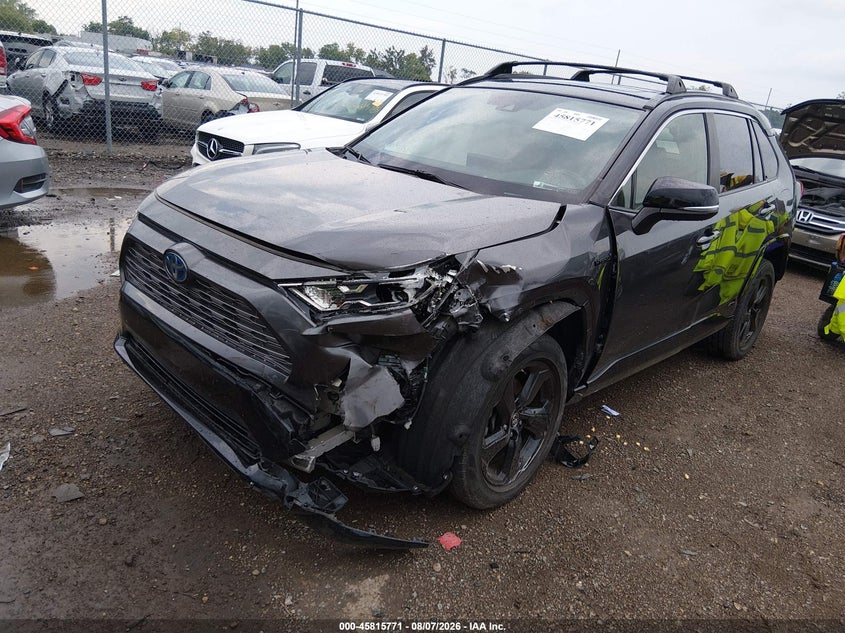 Vin: jtmewrfv5kj021709, lot: 46314652, toyota rav4 hybrid xse 20192