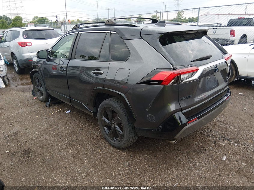Vin: jtmewrfv5kj021709, lot: 46314652, toyota rav4 hybrid xse 20193