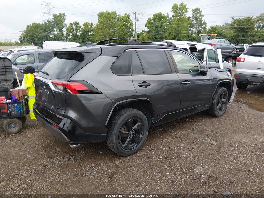 Vin: jtmewrfv5kj021709, lot: 46314652, toyota rav4 hybrid xse 20194
