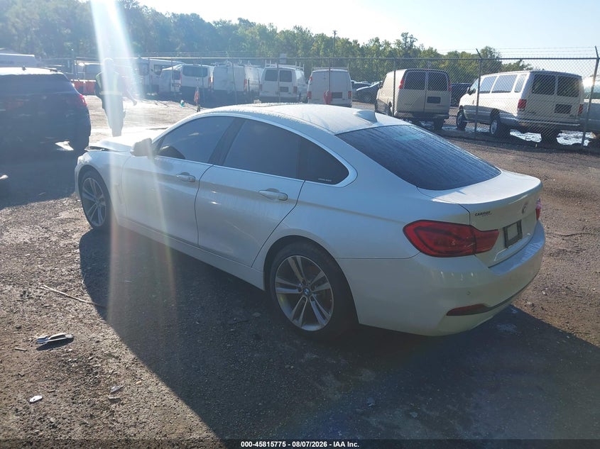 Vin: wba4j3c52jbl02948, lot: 46314656, bmw 430i gran coupe xdrive 20183