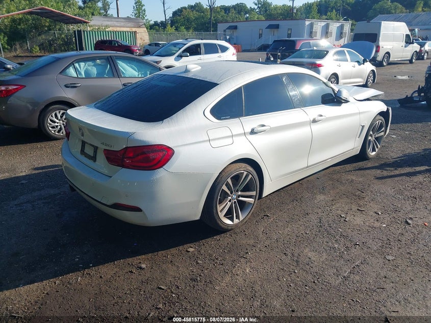Vin: wba4j3c52jbl02948, lot: 46314656, bmw 430i gran coupe xdrive 20184