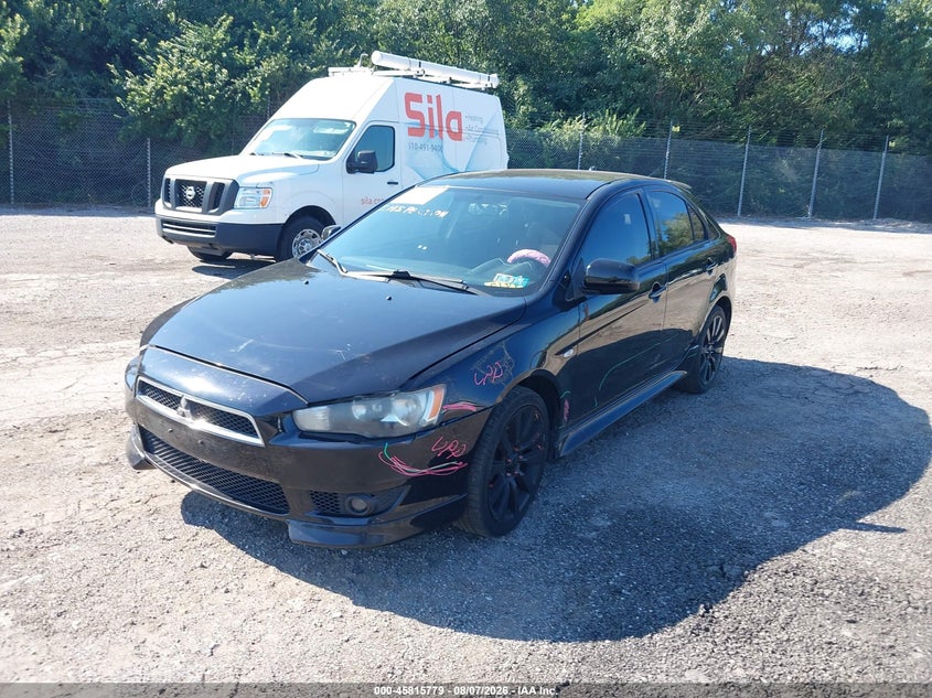 Vin: ja32x8hwxau012399, lot: 46314660, mitsubishi lancer sportback gts 20102