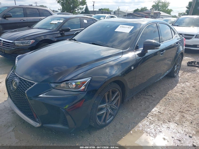 LEXUS IS 350 2017 VIN JTHCE1D25H5013212