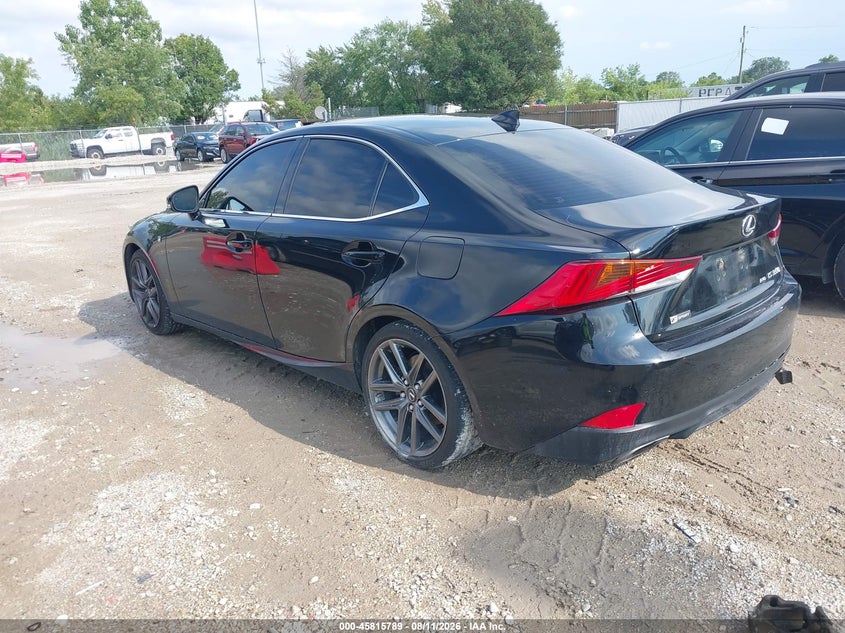 LEXUS IS 350 2017 VIN JTHCE1D25H5013212