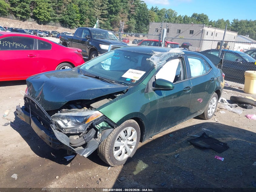 TOYOTA COROLLA 2016 VIN 2T1BURHE6GC711767
