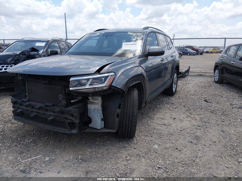 Vin: 1v2wr2ca8mc512916, lot: 46314697, volkswagen atlas 3.6l v6 se w/technology 20212