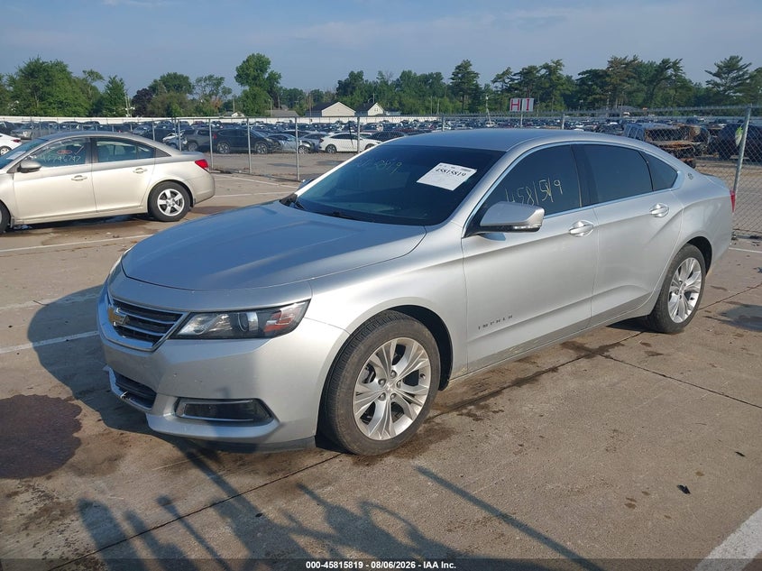 Vin: 1g1125s3xeu170278, lot: 46314700, chevrolet impala 2lt 20142