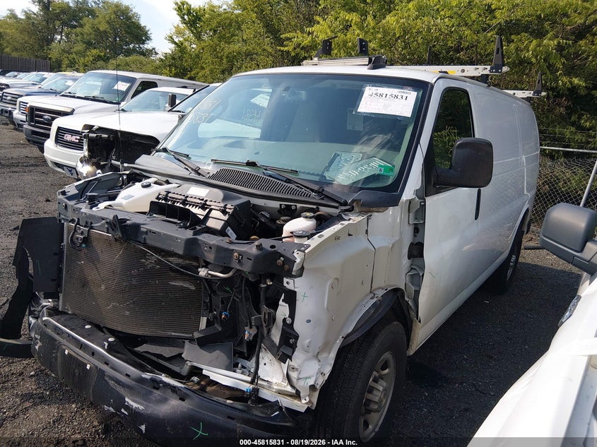 Vin: 1gcwgafp4m1309289, lot: 46314712, chevrolet express cargo rwd 2500 regular wheelbase wt 20212