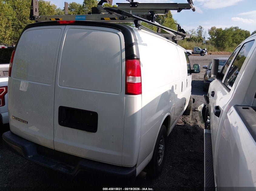 Vin: 1gcwgafp4m1309289, lot: 46314712, chevrolet express cargo rwd 2500 regular wheelbase wt 20214