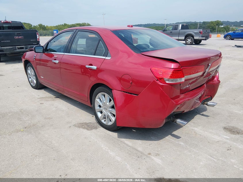 2012 LINCOLN MKZ HYBRID auction photo 3