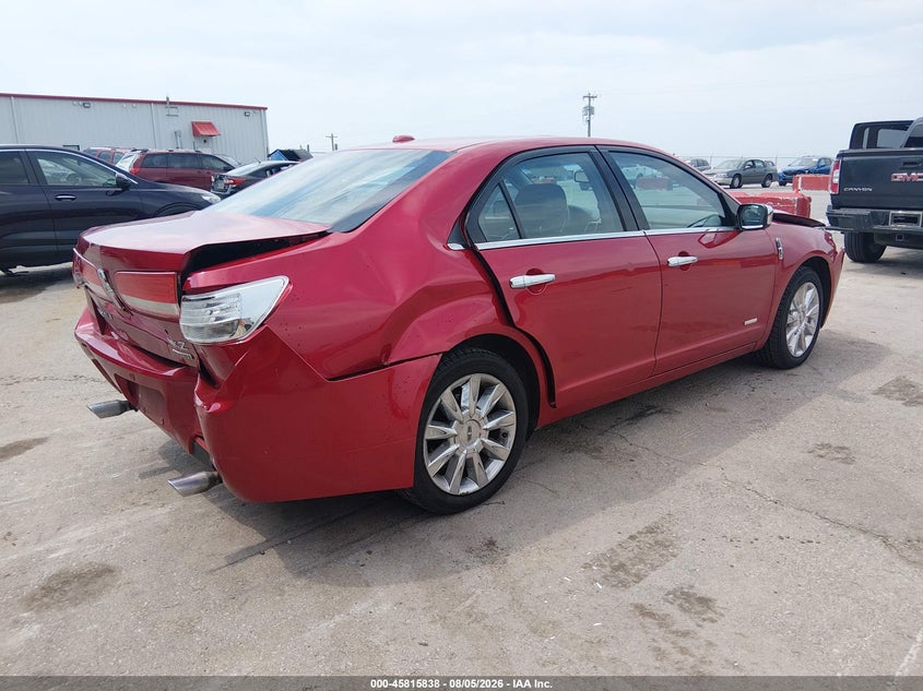 2012 LINCOLN MKZ HYBRID auction photo 4