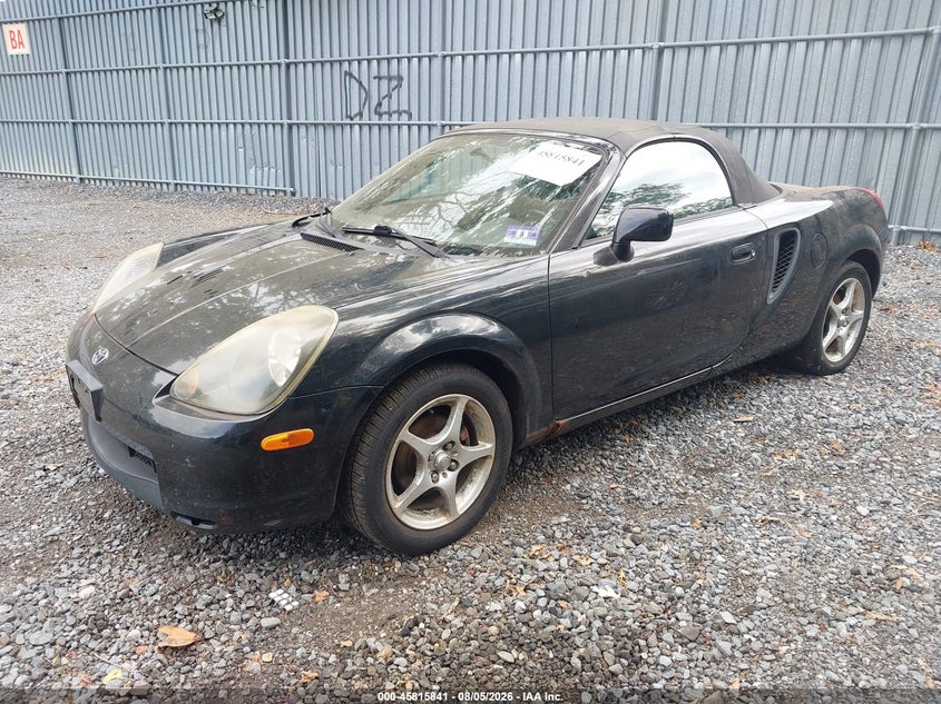 2000 Toyota MR2, Normal Wear & Tear, IAAI, VIN JTDFR3209Y0020452 — photo 2