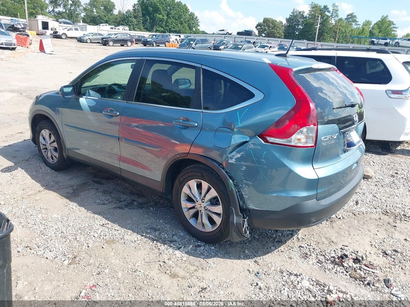 Vin: 5j6rm3h79dl042213, lot: 46314749, honda cr-v ex-l 20133