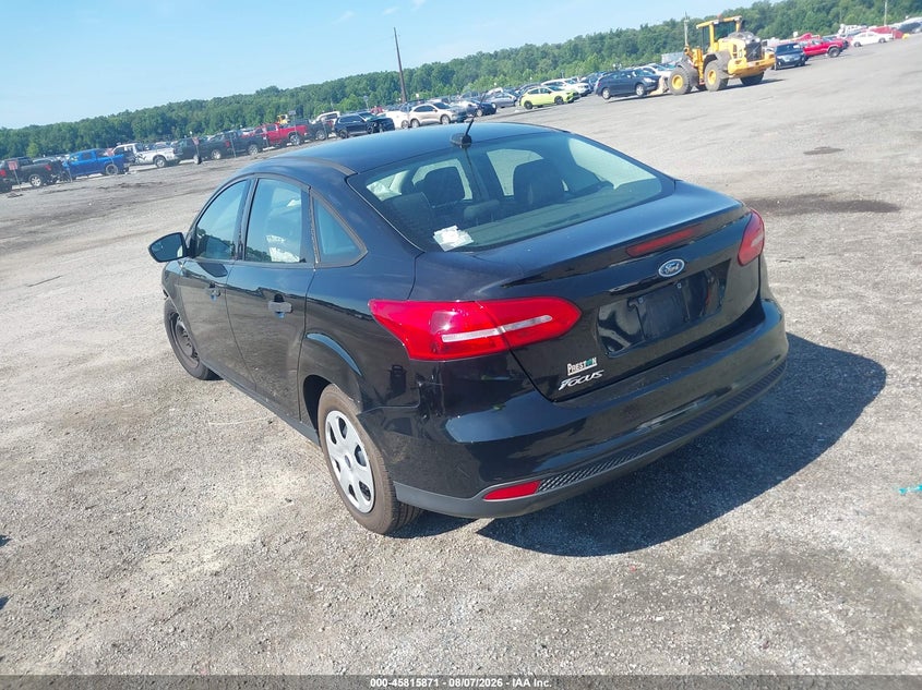 Vin: 1fadp3e25hl306491, lot: 46314752, ford focus s 20173