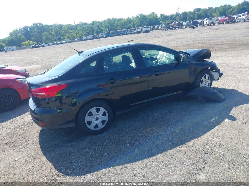 Vin: 1fadp3e25hl306491, lot: 46314752, ford focus s 20174