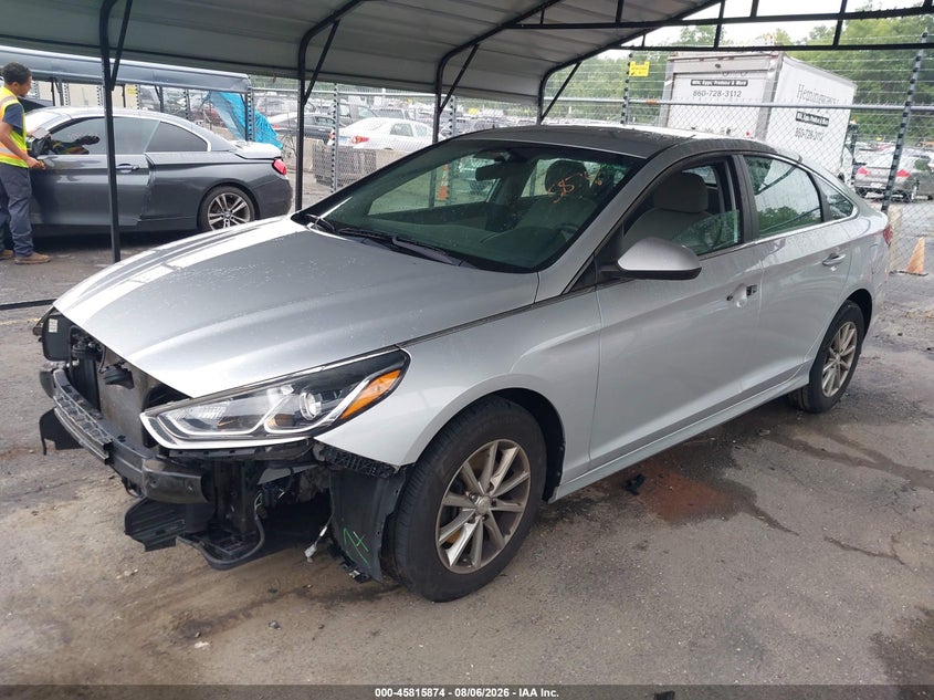 2018 Hyundai Sonata, Викрадення, IAAI, VIN 5NPE24AF0JH728013 — фото 2