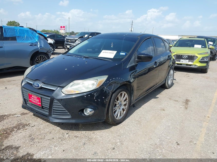 Vin: 1fahp3k21cl437190, lot: 46314761, ford focus se 20122