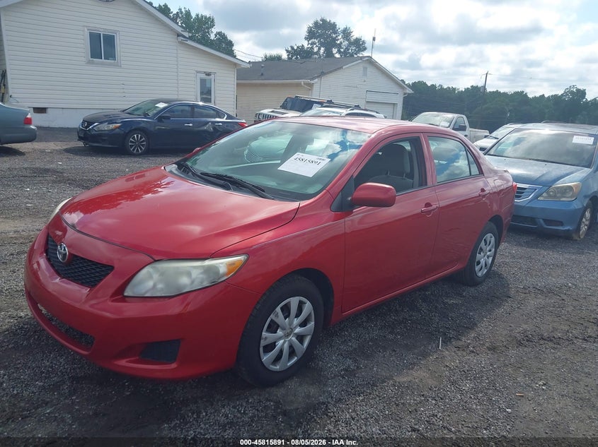 Vin: 2t1bu4ee1ac303479, lot: 46314772, toyota corolla le 20102