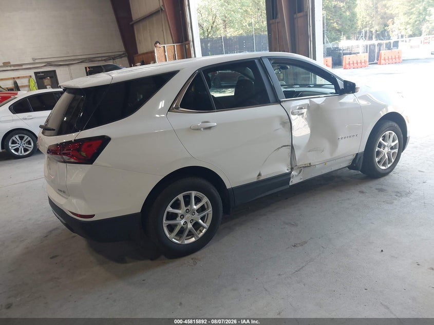 Vin: 3gnaxuev9nl167566, lot: 46314773, chevrolet equinox awd lt 20224