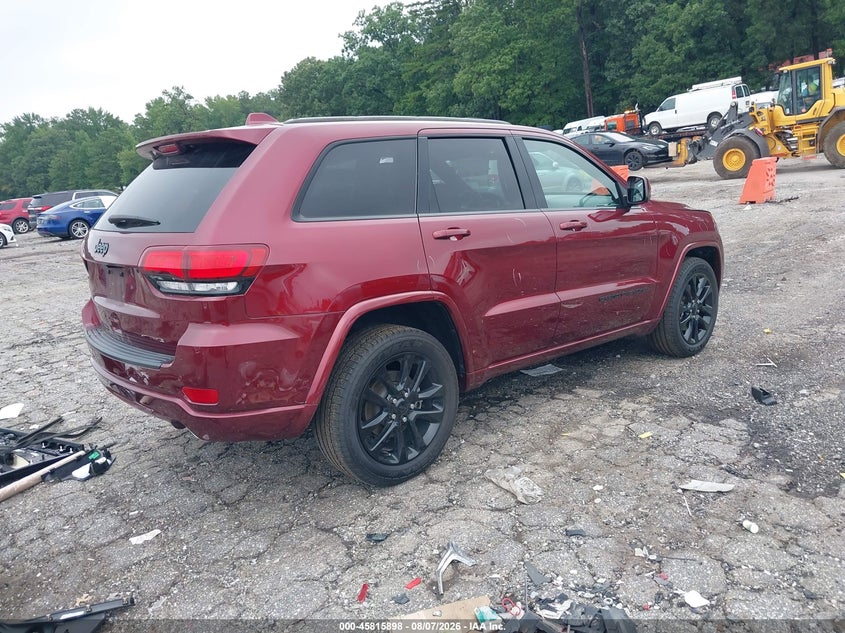 Vin: 1c4rjeag1mc657178, lot: 46314779, jeep grand cherokee laredo x 4x2 20214