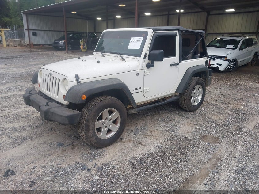 Vin: 1j4aa2d17al145515, lot: 46314780, jeep wrangler sport 20102