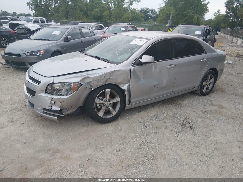 Vin: 1g1zc5e18bf127424, lot: 46314782, chevrolet malibu 1lt 20112